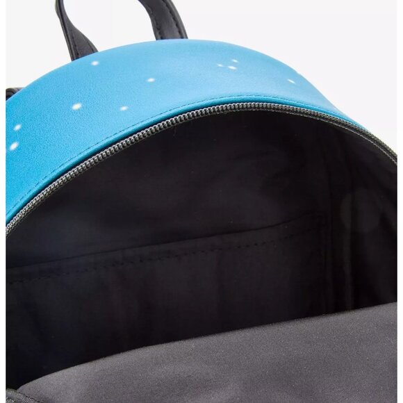 Loungefly Nightmare Before Christmas Spiral Hill Night Backpack and Wallet Set - Picture 5 of 9